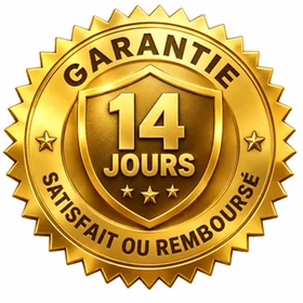 Garantie 14 jours satisfait ou remboursé